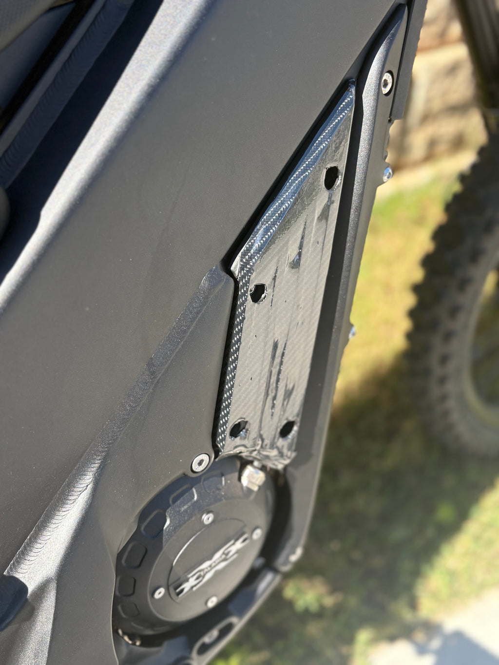 Talaria X3 Carbon Side panel wrap