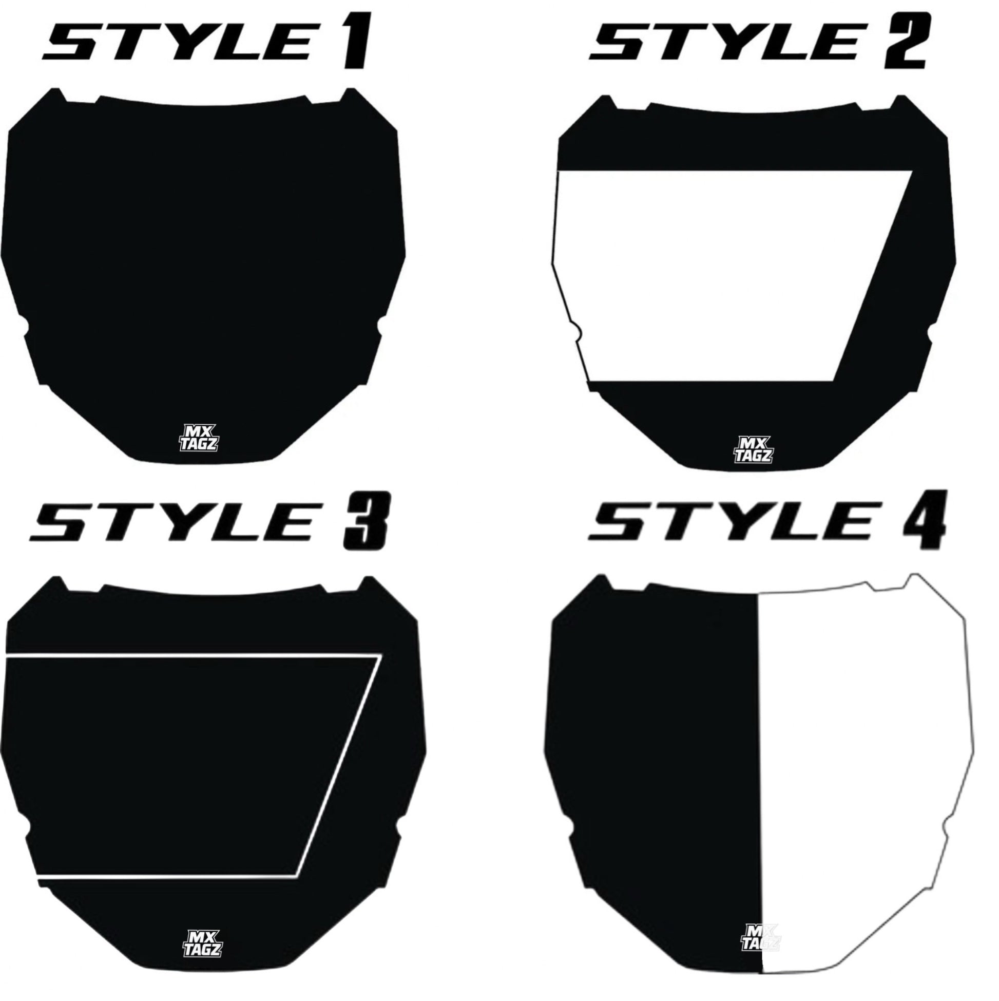 Custom Front Plate ODI Decal