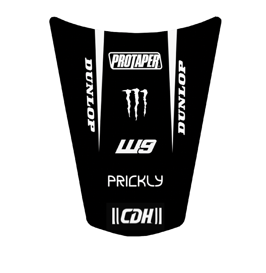 E Ride Pro Rear Fender Decal (PLS LOOK AT DESCRIPTION