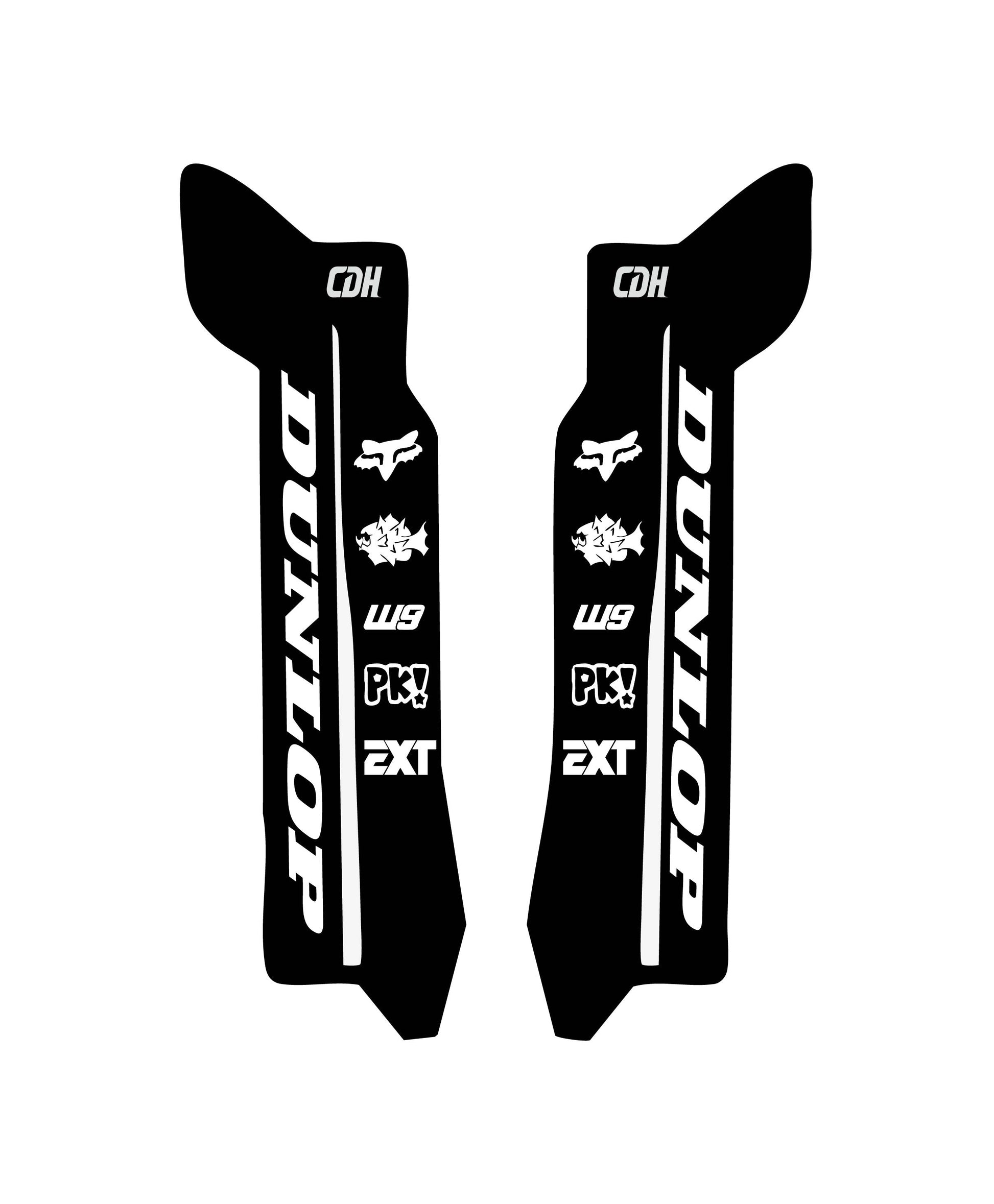 E-Ride Pro 2.0 SS Fork Guard Decal (PLS LOOK AT DESCRIPTION
