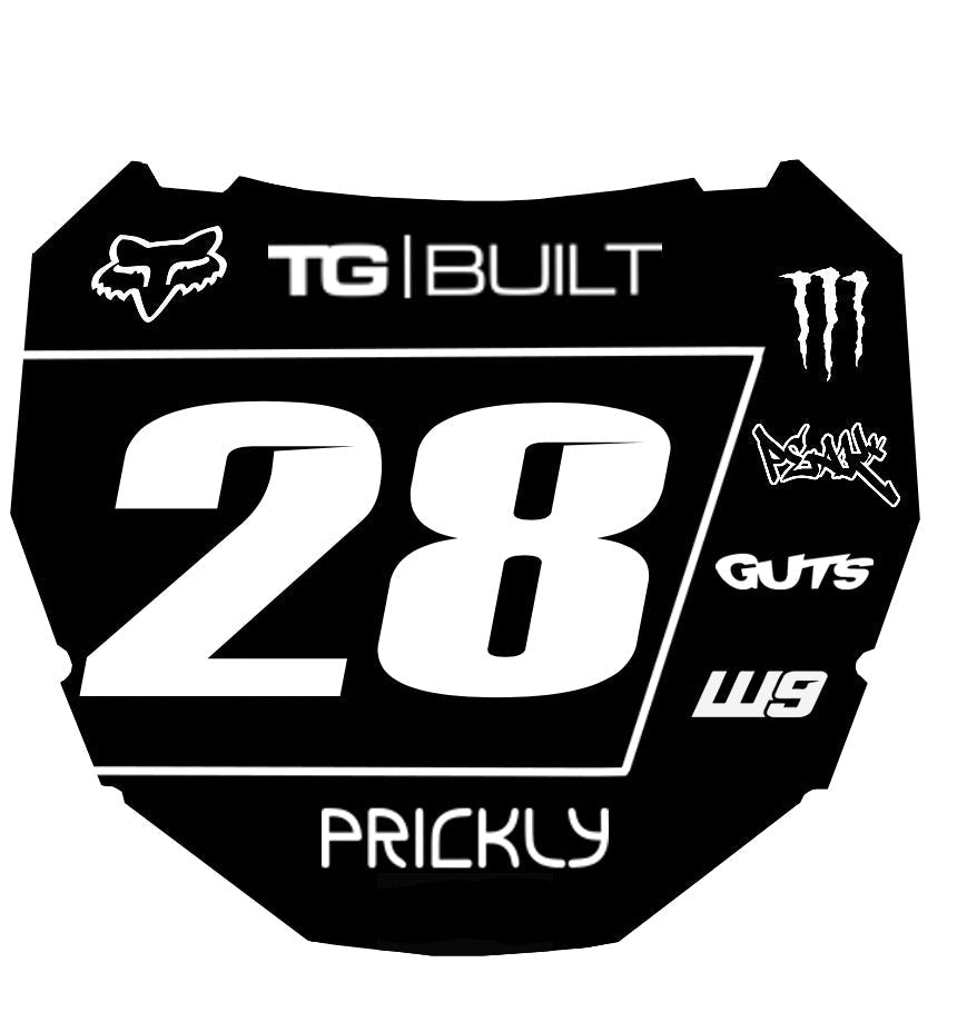 ODI Plate Decal