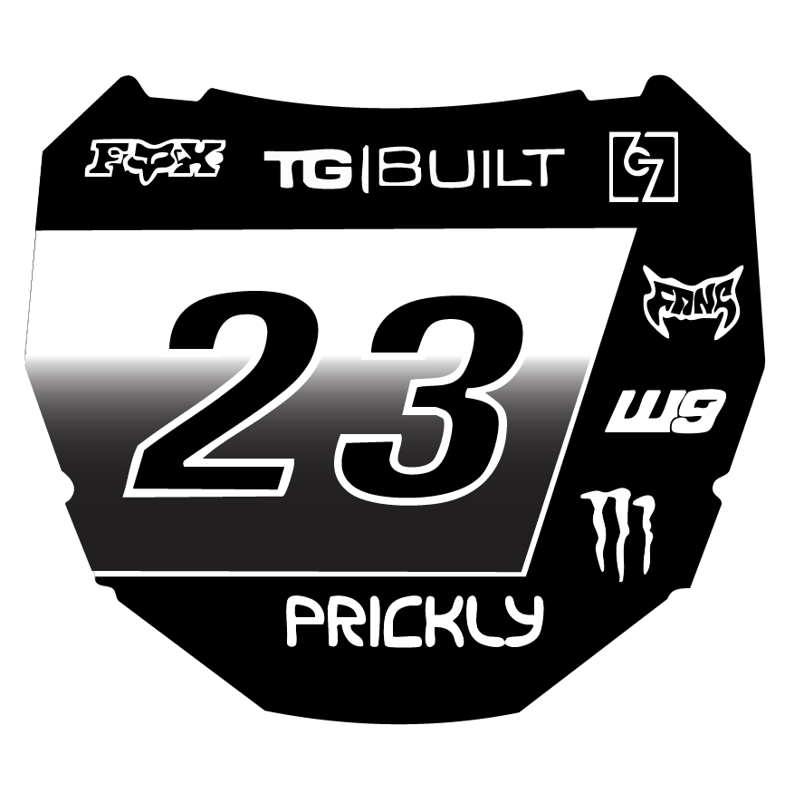 ODI Plate Decal