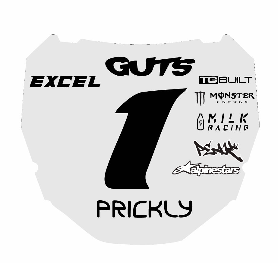 ODI Plate Decal