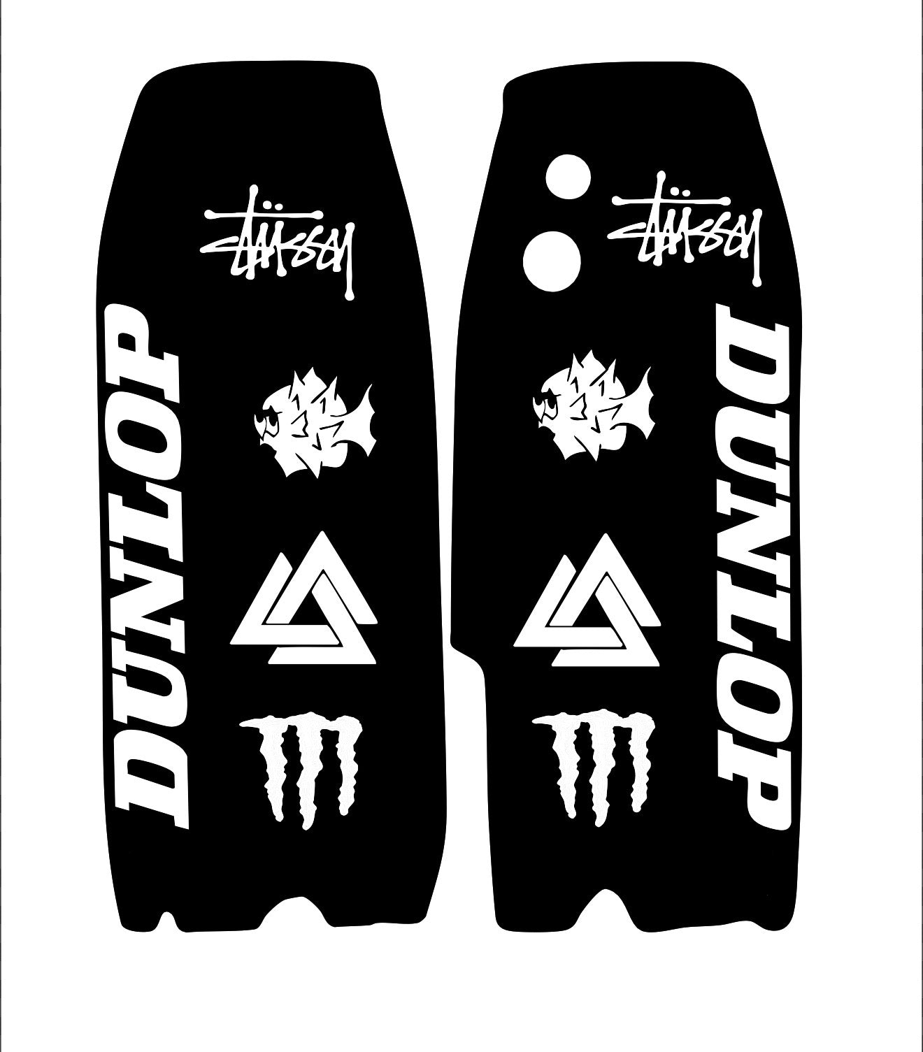 Tuttio Fork Guard Decal