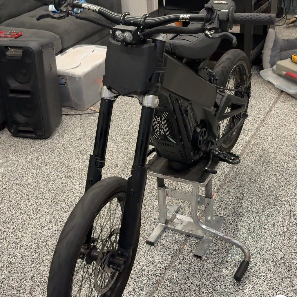 Ultra Black Glossy Fork Wrap