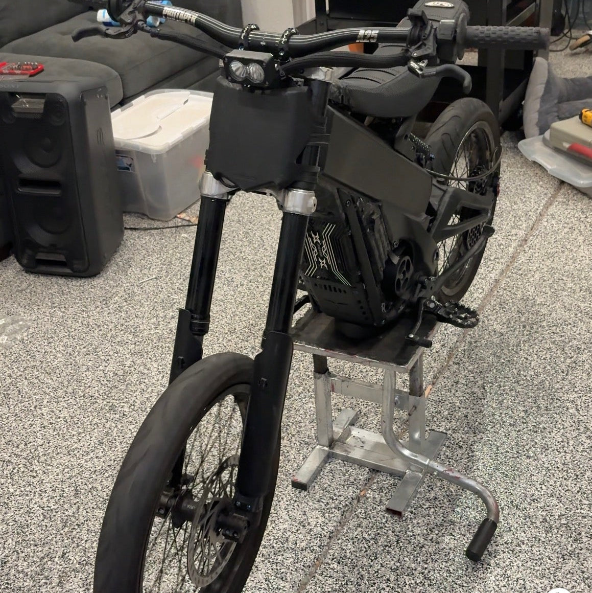 Ultra Black Glossy Fork Wrap