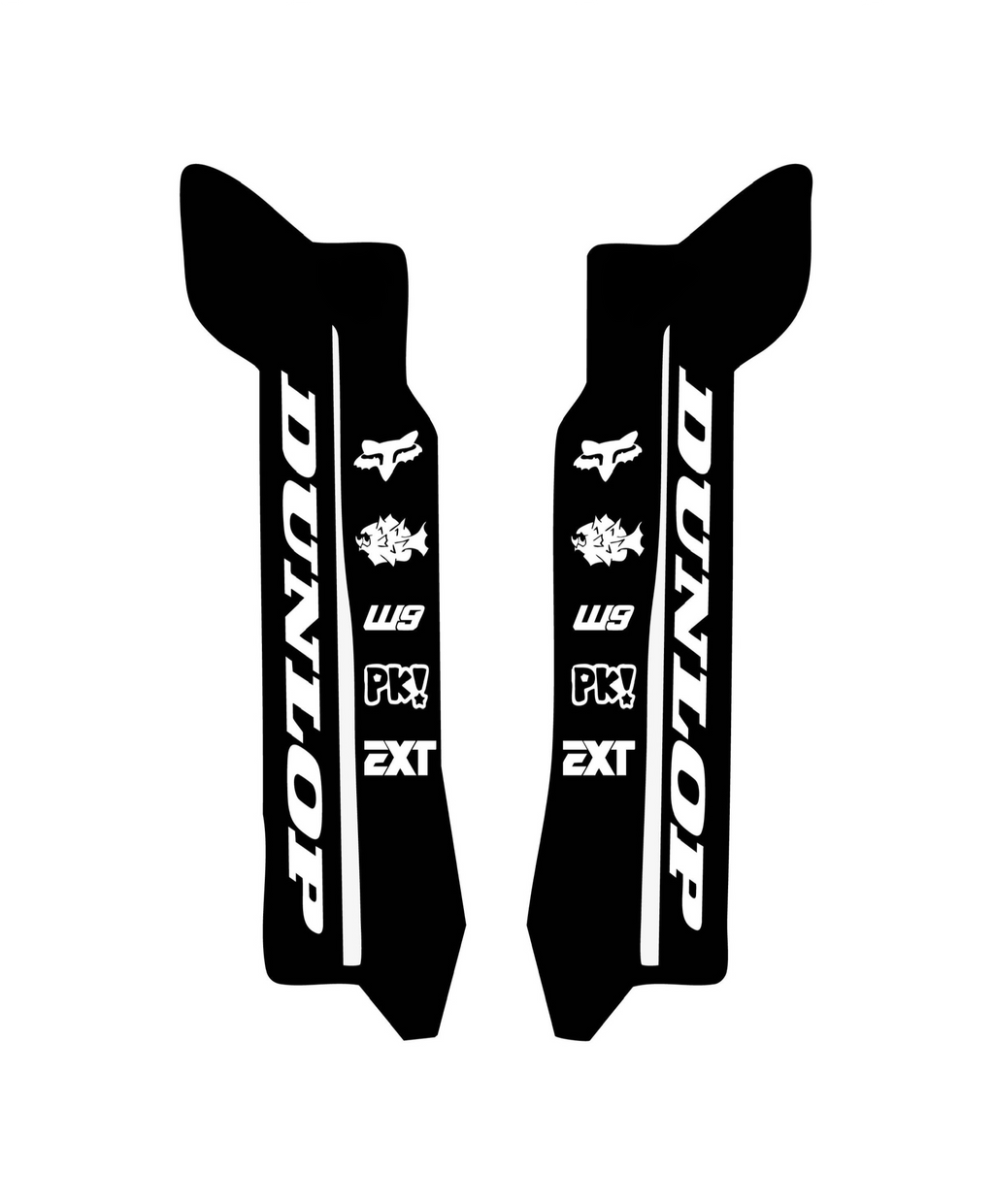 E-Ride Pro 2.0 SS Fork Guard Decal