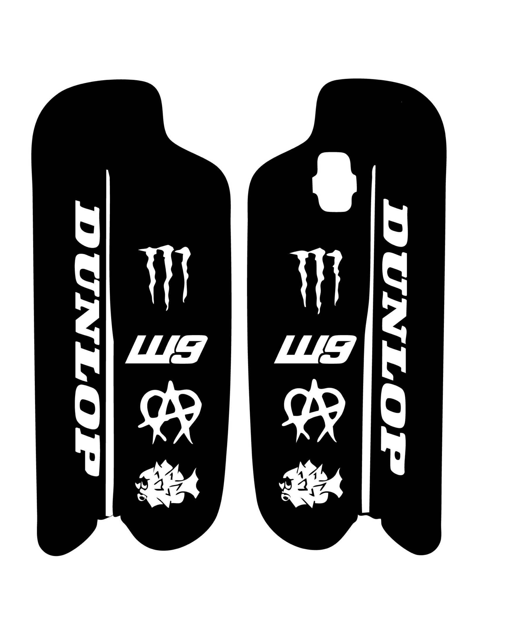 ERide Pro 1.0 FastAce Fork Guard Decal