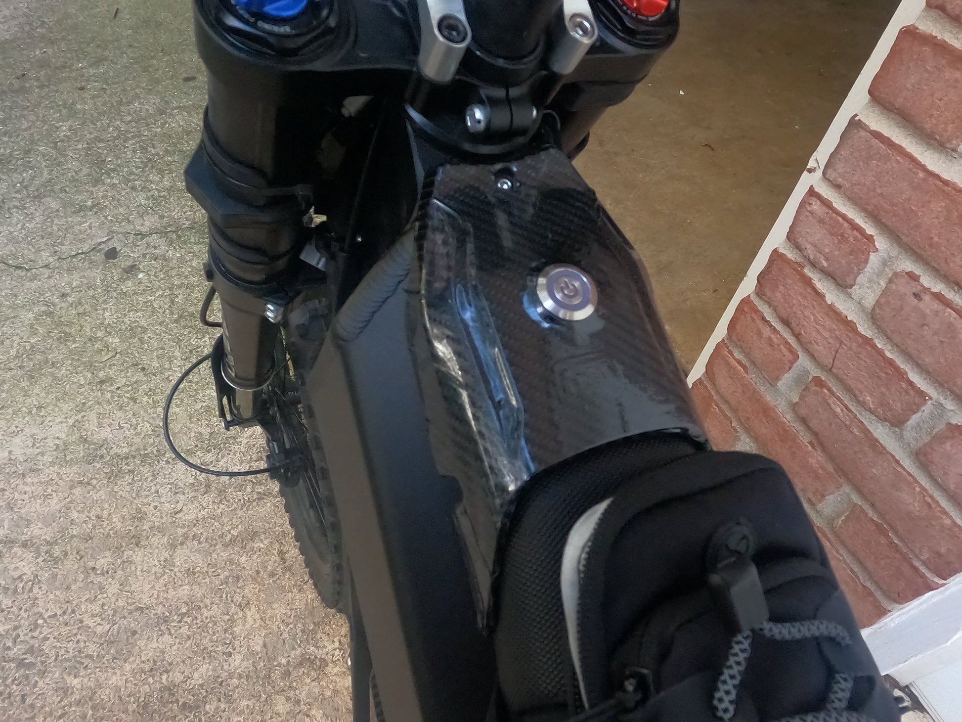 Talaria X3 carbon ignition wrap