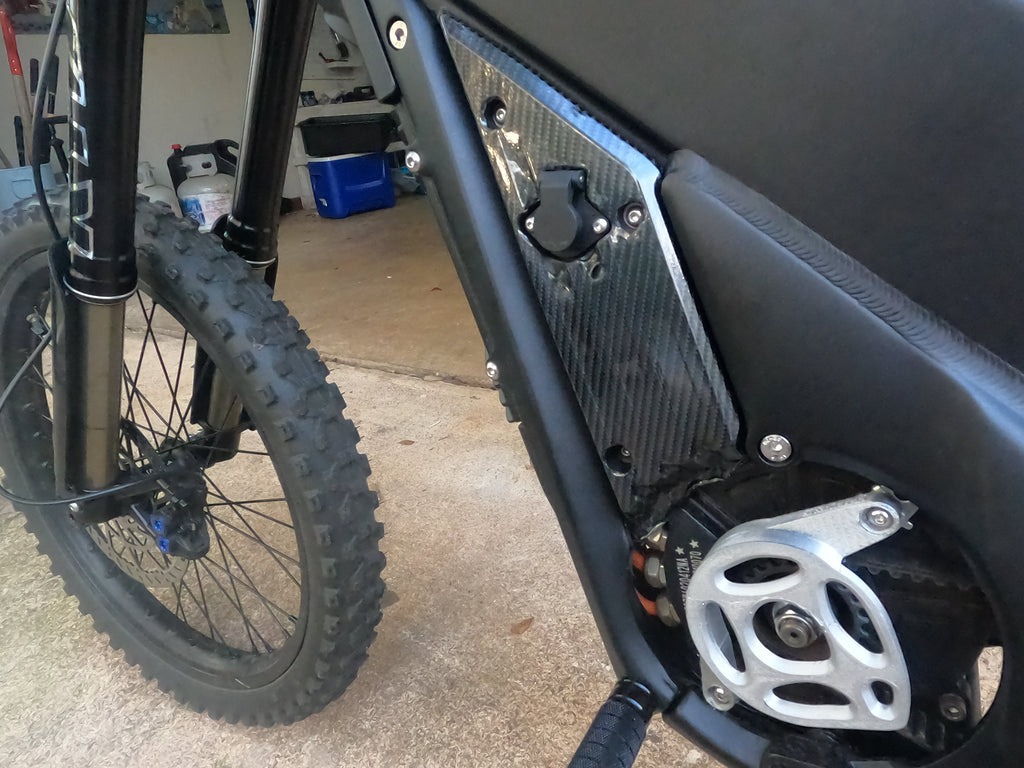 Talaria X3 Carbon Side panel wrap