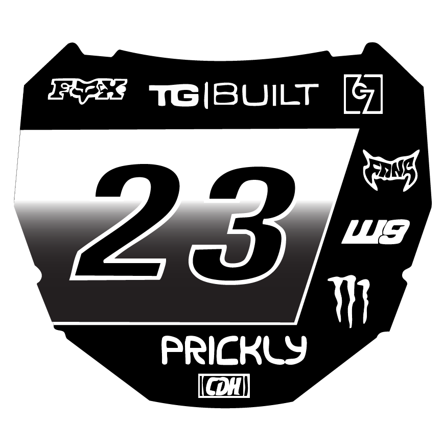 Custom ODI Plate Decal  (PLS LOOK AT DESCRIPTION