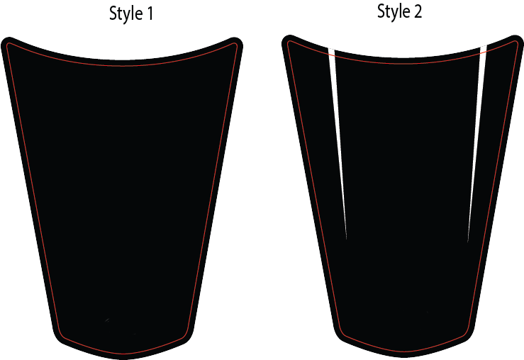 Eride Pro Rear fender decal