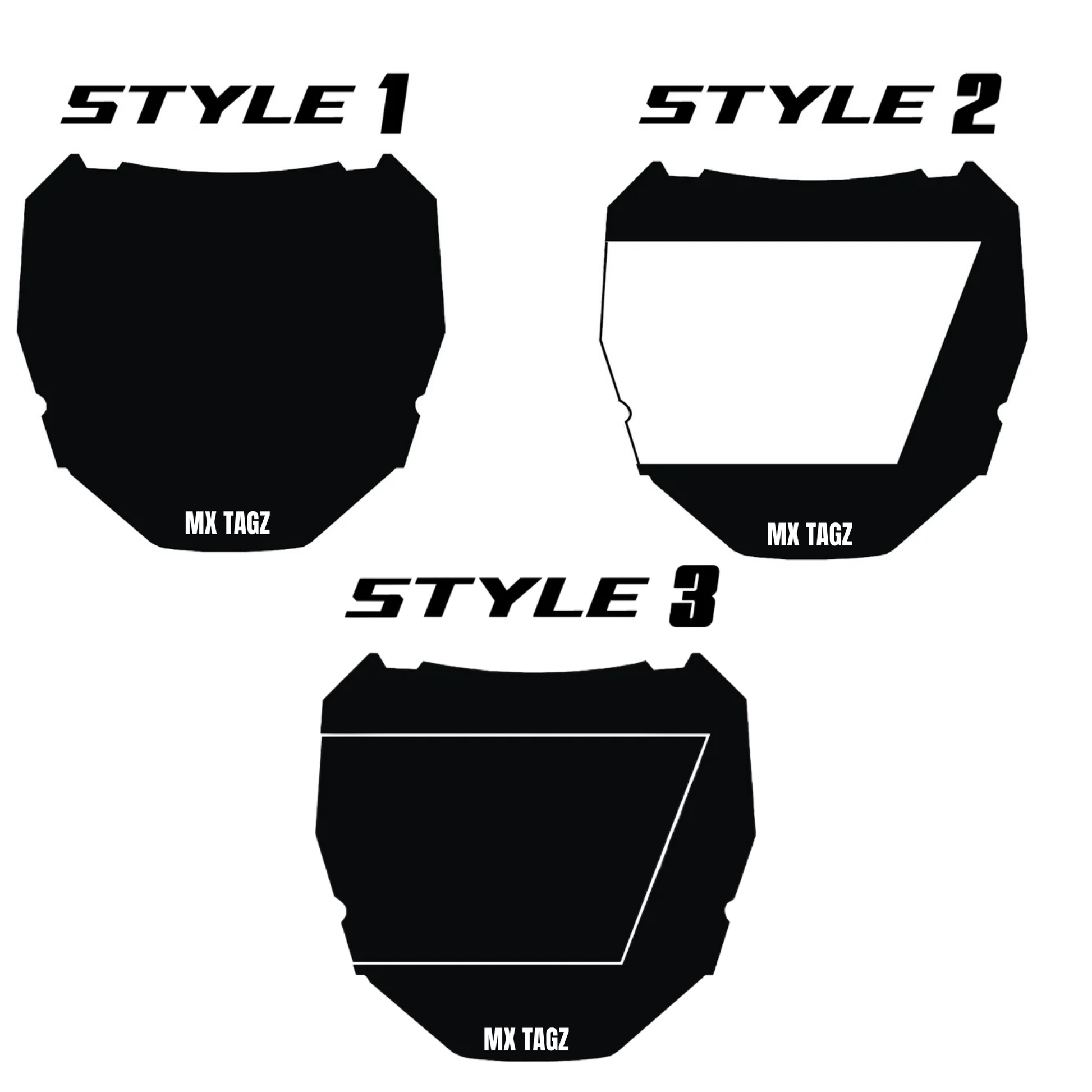 Custom Front Plate ODI Decal