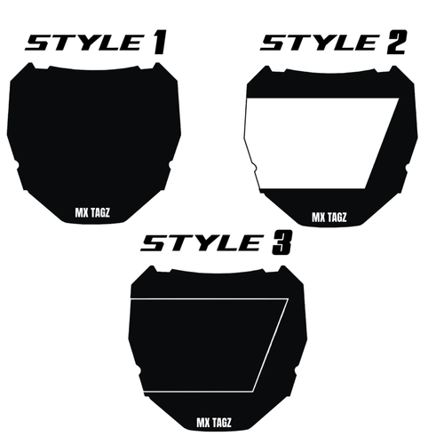 Custom Front Plate ODI Decal