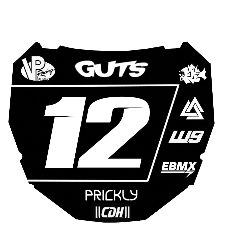 Custom ODI Plate Decal  (PLS LOOK AT DESCRIPTION