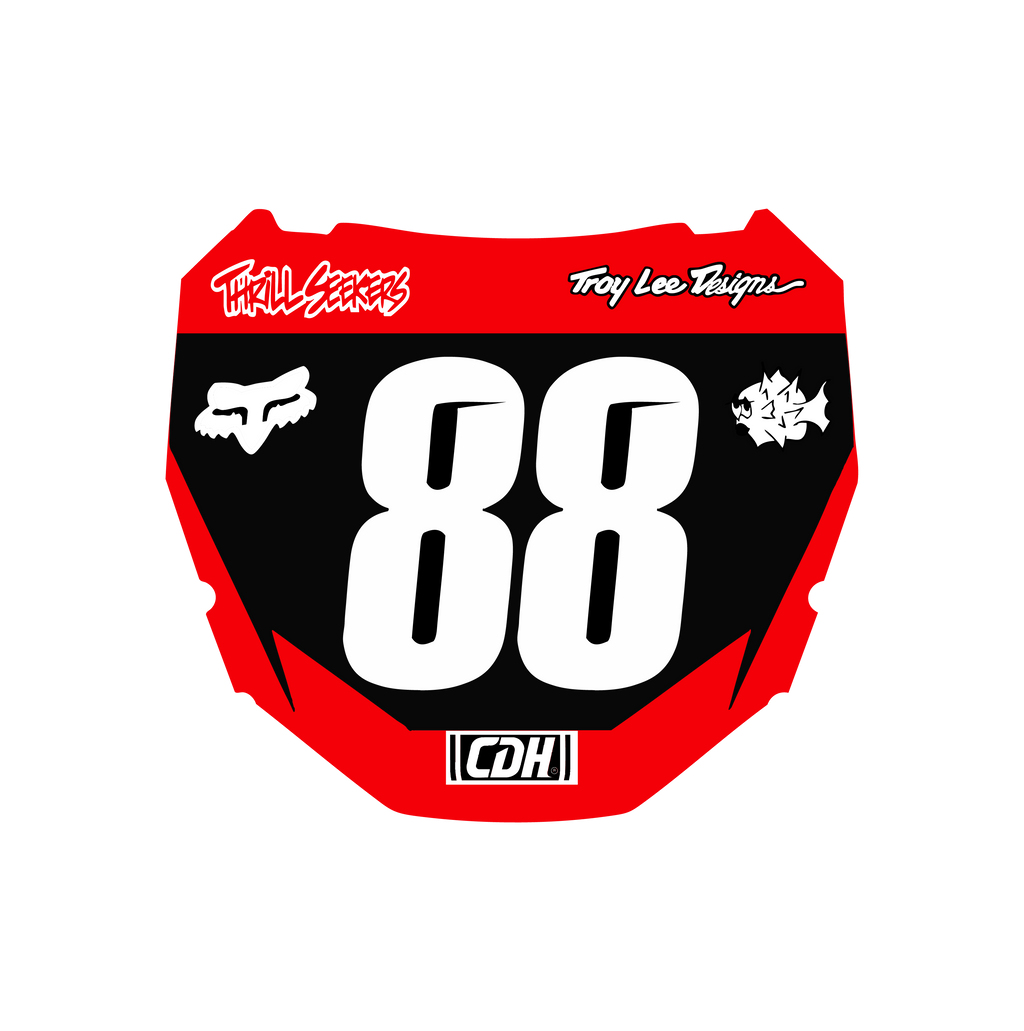 Custom ODI Plate Decal  (PLS LOOK AT DESCRIPTION