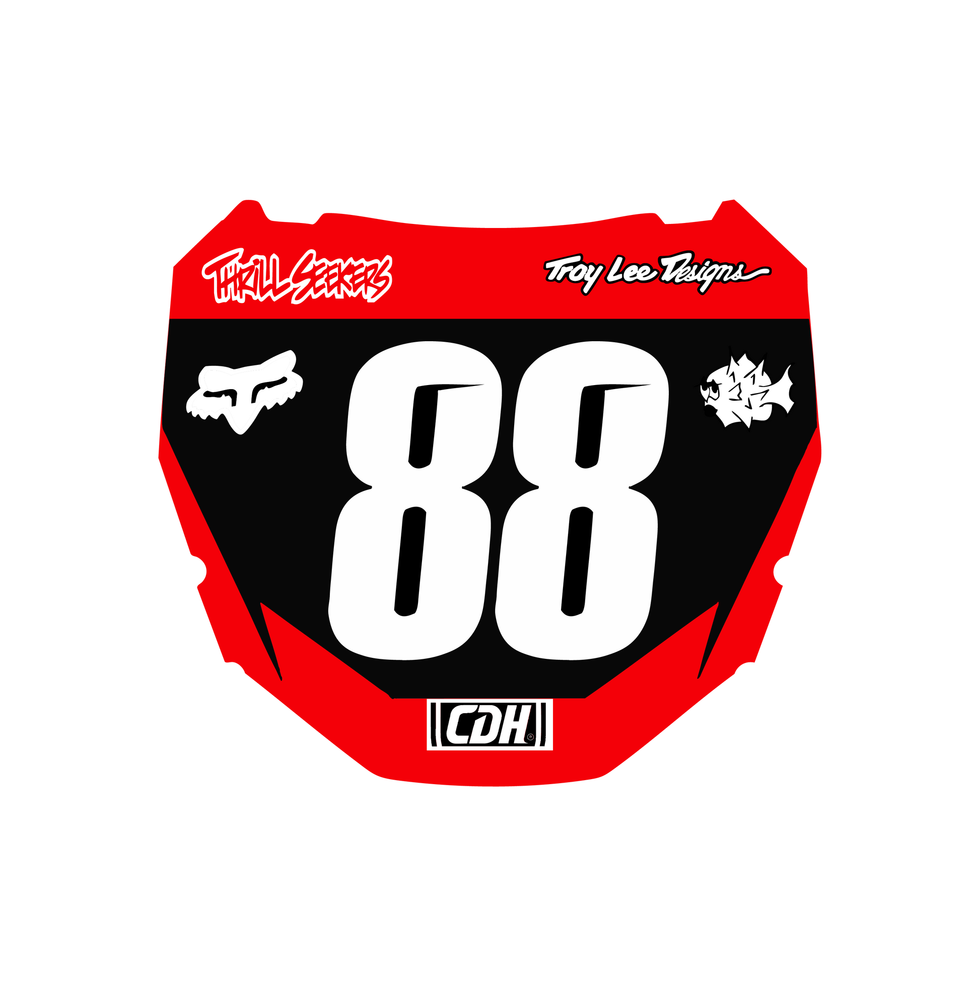 Custom ODI Plate Decal  (PLS LOOK AT DESCRIPTION