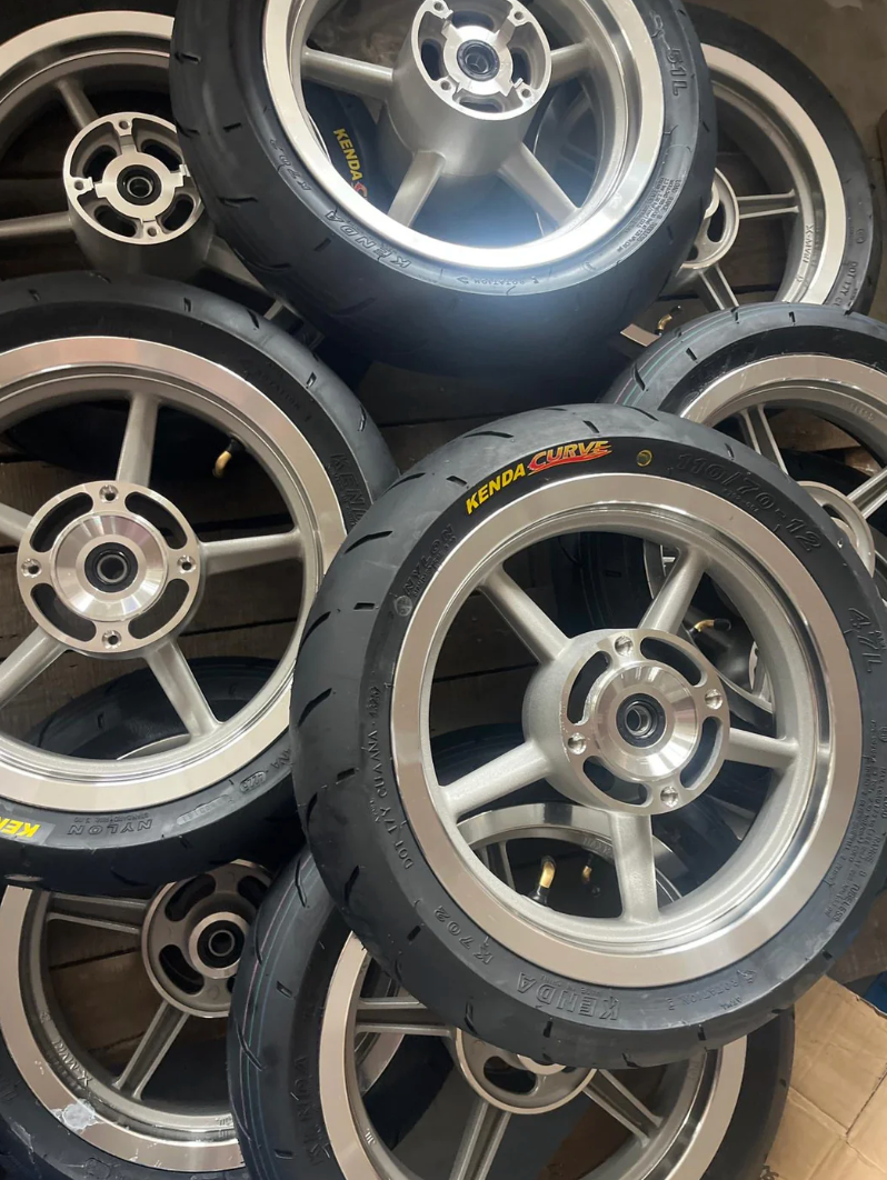 Tuttio/Yozma 10/12 Supermoto Wheelset