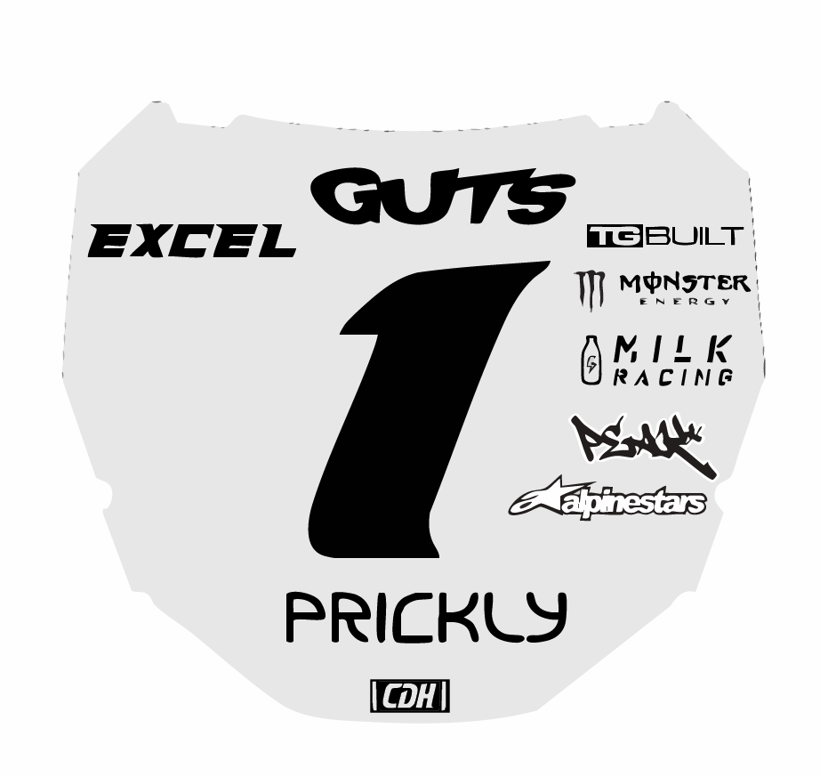 Custom ODI Plate Decal  (PLS LOOK AT DESCRIPTION