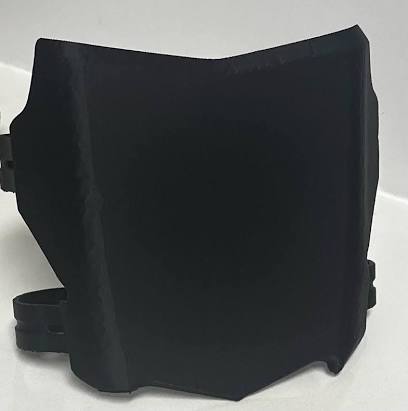Motocutz front plate (3D printed)