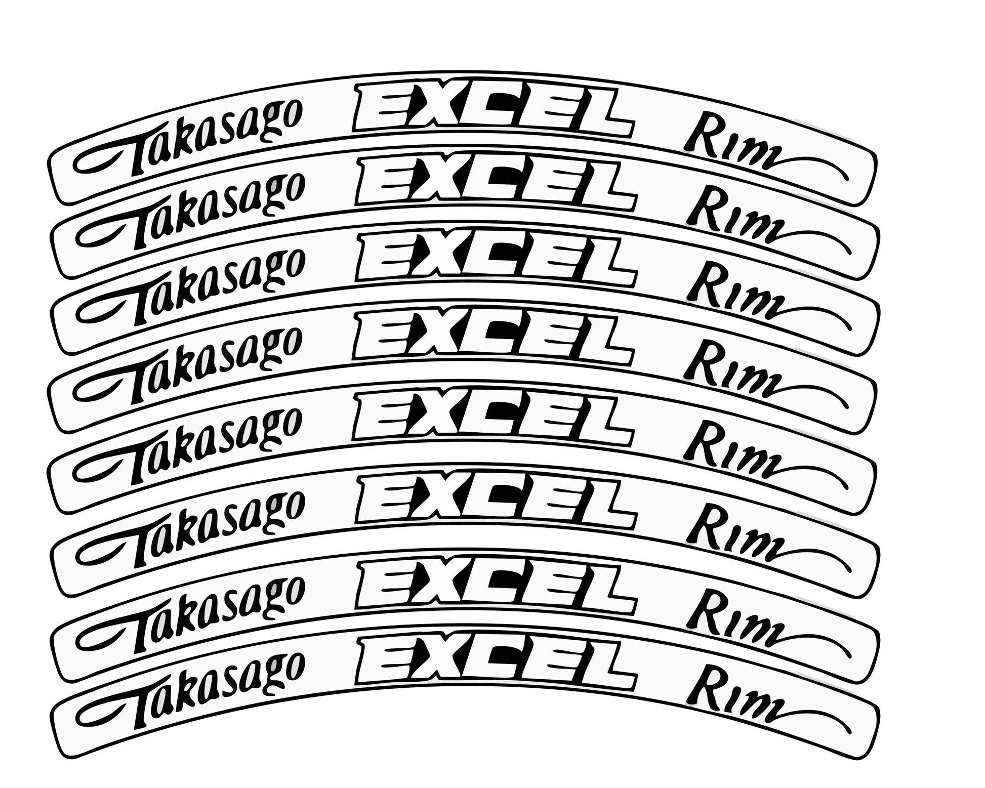 Rim Stickers Decal (PLS LOOK AT DESCRIPTION